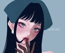 商用OK✨大人可愛い上品なおしゃれイラスト描きます 配信・歌ってみた・サムネイル・アイコン・似顔絵・挿絵など✨ イメージ2