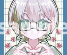 貴方の魅力がさらに増す！左右対称イラストを描きます アイコン・サムネ・胸上の立ち絵にも！様々な用途で使用可能◎！ イメージ7