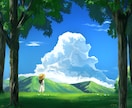キャラクターイラスト・一枚絵を制作します 背景ありの一枚絵からキャラクターイラストまで対応します イメージ1