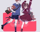 TRPG、配信等に使える立ち絵お描きします かっこいい、かわいいキャラクターをお描きします！ イメージ5