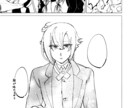 商用OK！モノクロorグレースケールの漫画描きます かわいい絵柄でテンポ感の良い漫画を求めている方に！ イメージ3