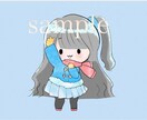 シンプル！ゆるふわかわいいイラストお描きします 商用利用可能！SNS用のアイコン等にお使いいただけます！ イメージ4