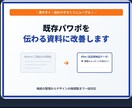既存パワポを“通る資料”に改善します 構成・見出し・デザインを整えます イメージ1