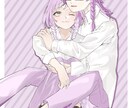 オリジナルキャラクターのイラスト制作を承ります 全身も顔面アップもお任せ下さい イメージ3