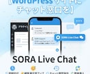 ワードプレスにチャット機能を簡単に設置できます お客様とのコミュニケーションをスムーズにしませんか？ イメージ1