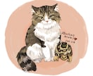 ペットちゃんのイラスト作成いたします リアルより、ゆるかわ、デフォルメ等様々な対応可能です！ イメージ3