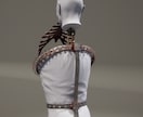 クリーチャー系3Dキャラクターを制作いたします ゲーム等で使用いただけるキャラクターモデルを作成します！ イメージ9