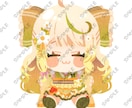 gif対応可！ちまっと可愛いSDイラストを描きます アイコンや配信画面、グッズなどに イメージ3