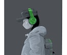 サイバーパンクなイラストを描きます 表紙やアイコン、小説の表紙などにどうぞ イメージ4