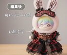 推し活ぬいぐるみ差し替え・編集【3枚】対応します ぬい服・カードケース用画像を自然に差し替えます イメージ3