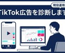 現役運用者がTikTok広告を診断します 「素材が当たらない」を数値で解明。CSVを送るだけで診断 イメージ1
