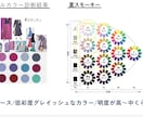 パーソナルカラー診断240色から診断します パーソナルカラーを4シーズンを基にタイプで診断いたします イメージ2