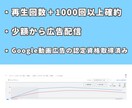YouTube広告で再生回数増やします Google広告認定パートナーが対応いたします イメージ1