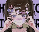 歌い手様向け｜表情が魅力的なイラスト制作します 可愛い系からかっこいい系、ダークな雰囲気まで幅広く対応。 イメージ6