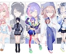 かっこよく映えるイラストをお描きいたします キービジュアルや等身イラストをお求めの方へ イメージ1