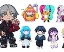 デフォルメイラストを作成します 線の主張が強めのパキパキした作風です。 イメージ4
