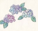 ゆるゆる水彩イラスト描きます 世界に1枚だけのプロフ用、ホームページ用、イラスト如何ですか イメージ1
