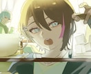 魅力的な一枚絵描きます 厚塗りが得意です お気軽にご相談ください！ イメージ1