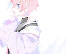 一枚絵作成いたします 綺麗系の透明感のある絵柄でイラストを描きます！ イメージ2