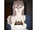 可愛いおしゃれなイラスト、アイコン、描きます 実績作り中！！お安くご依頼承ります！！！^_^ イメージ6