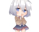 SNSアイコン、キャラデザ、デフォルメ描きます SNSアイコンからキャラデザ、立ち絵、デフォルメまで イメージ7