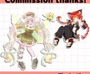 あなたのマイキャラ、うちの子を可愛く描きます IRIAM、Vtuberなど配信をされてる方にもおすすめ！ イメージ3
