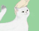 ペットの似顔絵、お好みのイラスト描きます 花と猫のマッチしたイラストはいかがですか？ イメージ11