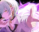 ご希望のイラストお描きします １枚絵／動画サムネ／MV／SNSアイコン/プレゼントなどに イメージ6