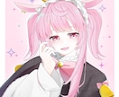 活動者向け!!イラスト制作承ります 可愛い・綺麗・透明感のあるイラストを制作します！ イメージ6