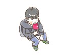 お子さんのイラスト描きます お子さん、ご家族の写真を元にイラストを描きます！ イメージ7