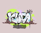 tシャツデザイン、グラフィティー、などを描きます 名前、ロゴ、マーク、デザインなどをグラフィティスタイルで イメージ7