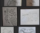 世界に一つ、あなたの為のタトゥーデザイン作ります ヤンデレ系や、髑髏、身近にあるものなどを組み合わせて作ります イメージ3