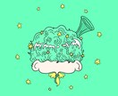 個性溢れるオリジナルキャラクターを作成します ぱっと目に入るあなただけのアイコンに！ イメージ5