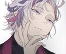 透明感のあるアイコン描きます 綺麗なキャラクターアイコンを！2回まで無料で修正します！ イメージ3