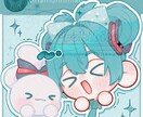 SD、デフォルメ、ミニキャラ描きます アイコン、スタンプ、バッチにおすすめ！！ イメージ8