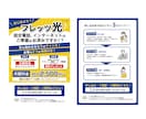 クオリティの高いチラシ制作します 店舗チラシ、イベントチラシならお任せください。 イメージ3