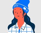 シンプル＆カジュアルなイラストアイコン作ります カワイイけど大人でも恥ずかしくないアイコンが欲しい方へ。 イメージ1