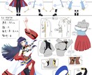パーツ分け立ち絵ご用意します あなたのアバター作って見ませんか イメージ2