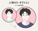 最短即日★ナチュラルイケメン似顔絵アイコン描きます シンプルで好印象♪SNS・名刺・ブログ・ビジネスにもオススメ イメージ4