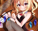 可愛らしい女性キャラクターのイラスト描きます 可愛い二次元の女の子描きます！！ イメージ4