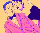 似顔絵オーダーイラストや挿し絵をお描きします リアルっぽく　水彩よりの優しいタッチで仕上げます。 イメージ5