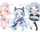 かわいいイラスト制作します 可愛いらしい女の子のアイコン・1枚絵を作成します！ イメージ2