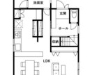 11月まで限定価格！白黒間取図を綺麗に作成します 【安価で高クオリティ】わかりづらい図面も綺麗にトレース。 イメージ1