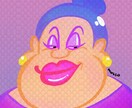 カートゥーン調のアイコン描きます ポップなSNSアイコンで目立っちゃお！ イメージ3