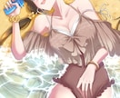 綺麗でかわいいイラストを制作致します バストアップ、立ち絵、一枚絵に対応 イメージ4