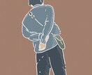 あなたの思い出の写真をイラストにします どこにでも飾りやすいシンプルなイラストが欲しい方へ イメージ6