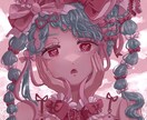女の子イラスト/アイコン/ヘッダーなど作成します 色味もビジュアルもかわいく描きます イメージ1
