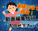 YouTubeなどの動画編集します 動画編集する時間が無いならお任せ下さい！ イメージ1