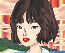 アナログな絵画風のイラストを描きます 主に人物画。自然の風景画も少し。 イメージ2