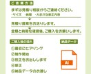 封筒の入稿用データ作成致します 指定のテンプレートに配置して印刷用データを作成します！ イメージ3